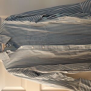 Blue Striped Women's Shirt